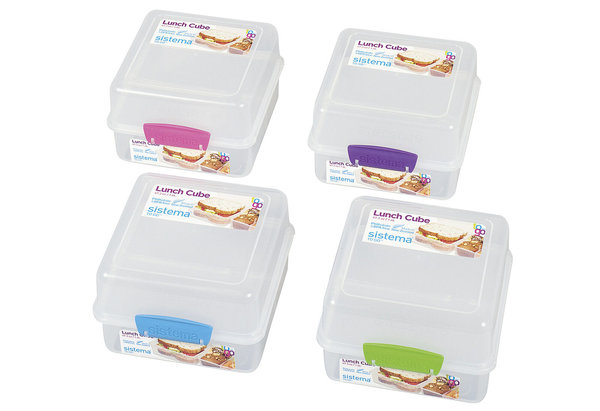 1x Sistema Lunchbox Cube To Go, 1,4 Liter, Farbe Grün NEU OVP