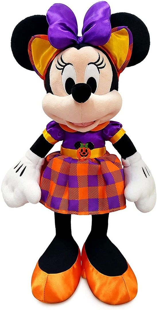 Disney Store Minnie Maus Halloween kleines weiches Plüsch-Spielzeug – 40 cm