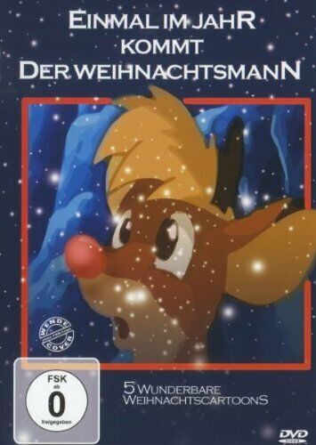 Einmal im Jahr kommt der Weihnachtsmann - 5 Kindertrickfilme DVD/NEU/OVP